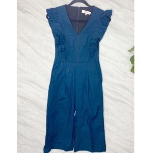Sea Stevie Ruffled Sleeve Wide-Leg Crop Jumpsuit
00
